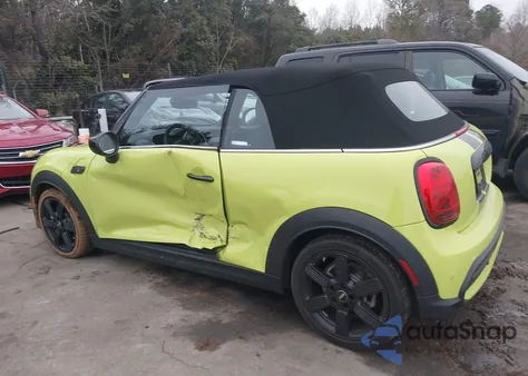 2024 Mini Convertible Cooper S из США, поврежденный, VIN WMW43DL09R3R99870